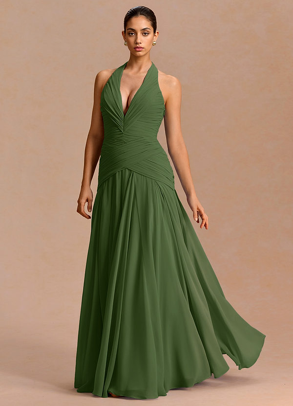 Robe Maxi Olive Kohana image1