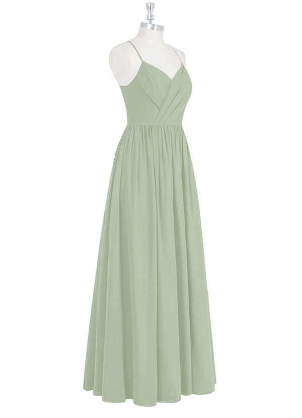  Azazie Cora Bridesmaid Dress  Dusty Sage Azazie 