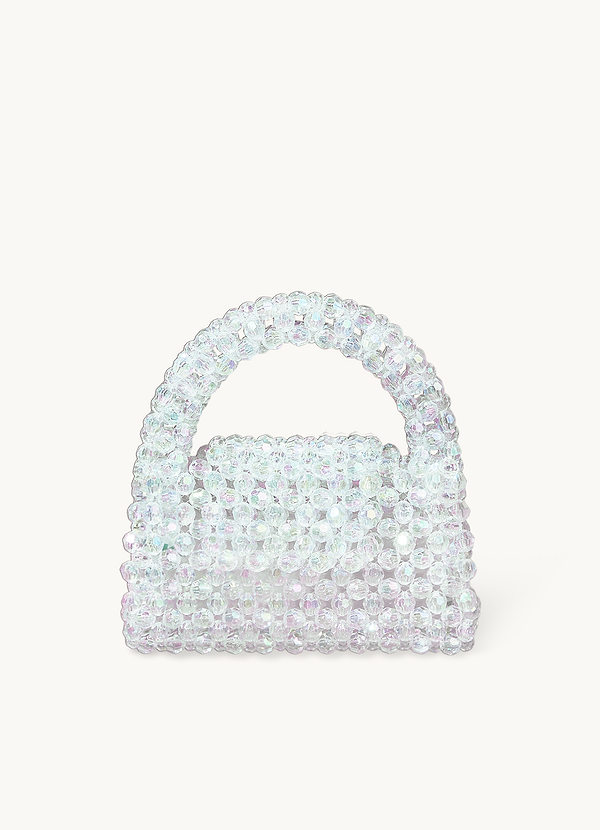 front Acrylic Beaded Handbag
