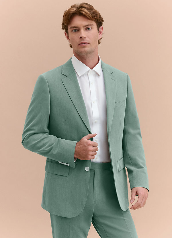 front William Matcha Comfort Blend  Suit Jacket
