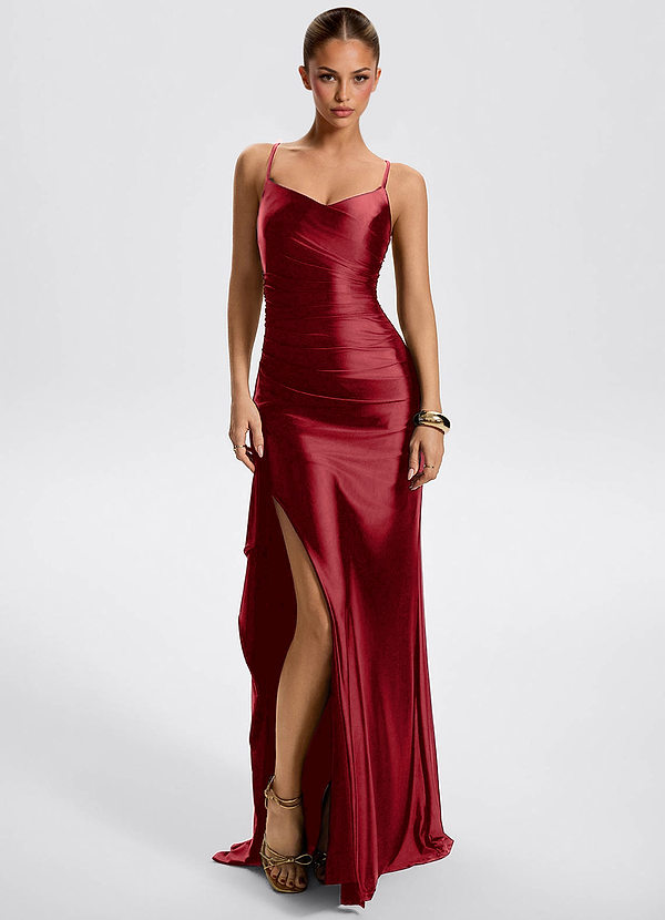 Kleid Veyra Cabernetrot image1