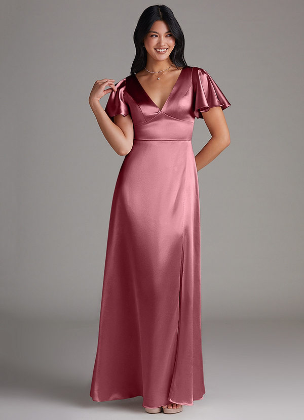 Azazie Lani Desert Rose Bridesmaid Dresses | Azazie