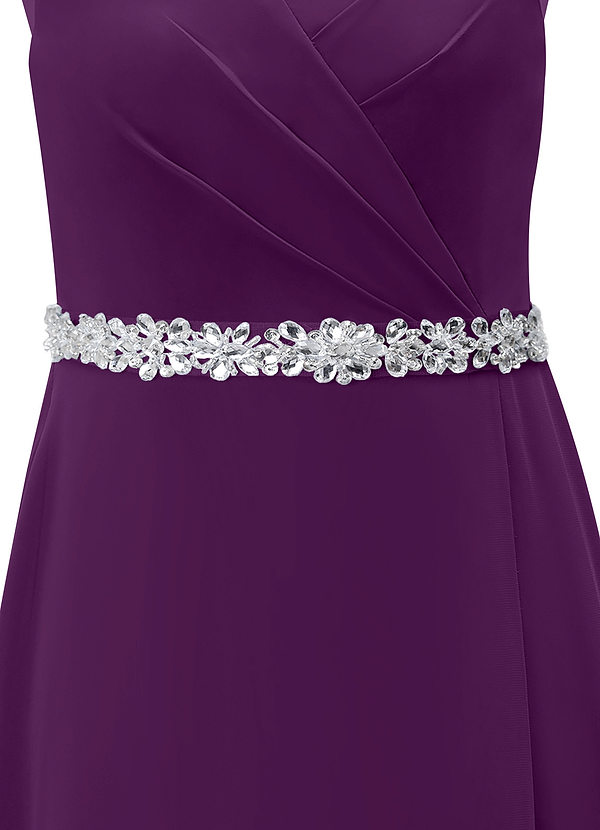front Chiffon sjerp met sterrenlicht kralen