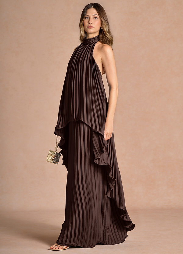 Kleid Zorelle Trüffel image1