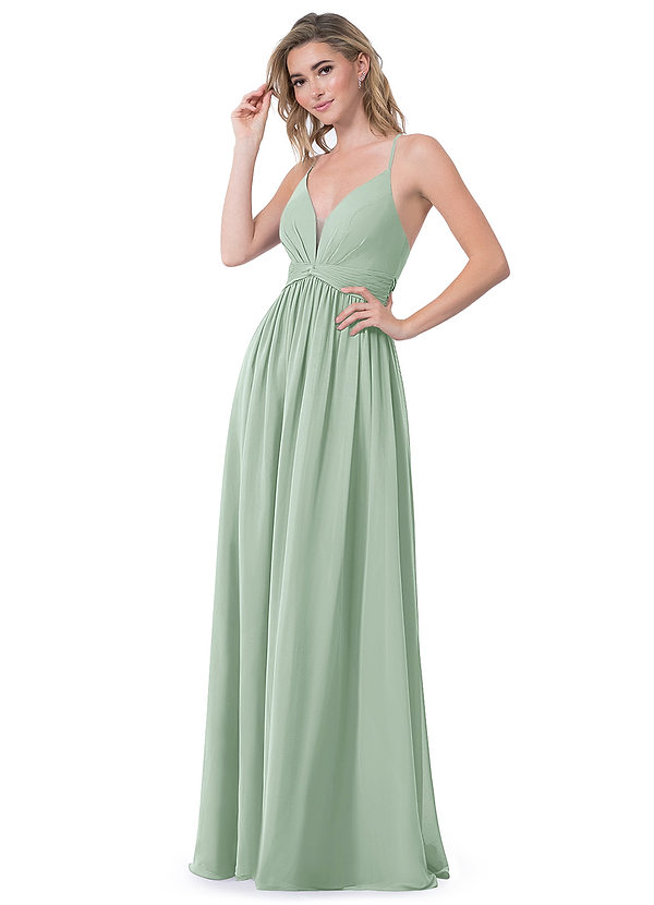 dusky sage bridesmaid dresses