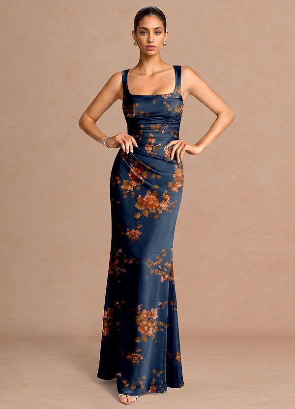 Robe Maxi Marine Vintage Evelyne image1