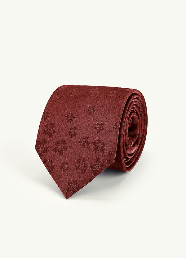 front Corbata ancha de jacquard