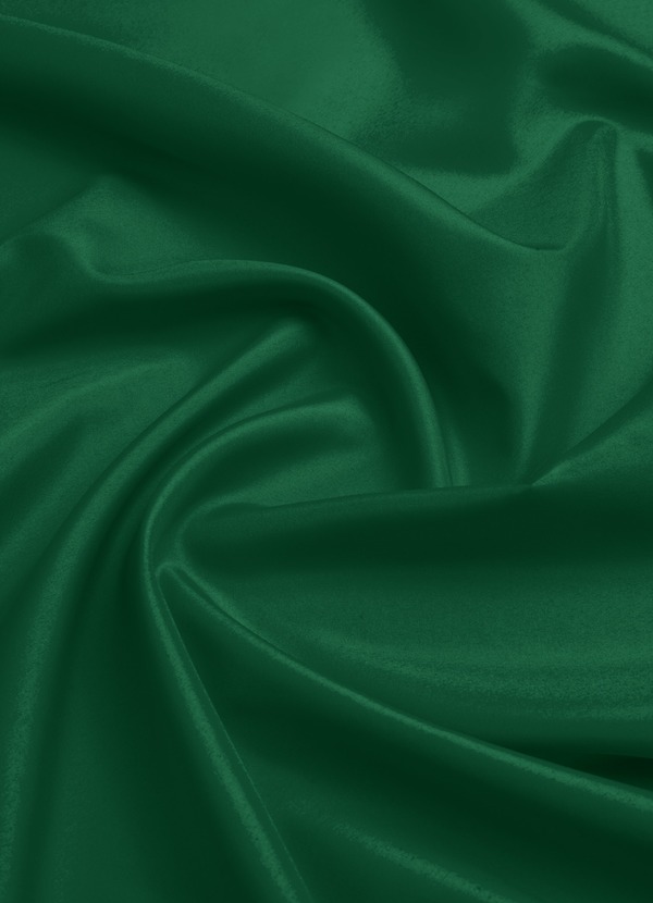 front Azazie Dark Green Lining Fabric By the Yard