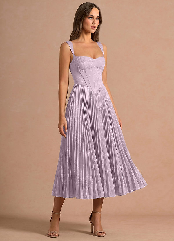 Kireth Frosted Lilac Midi Dress image1