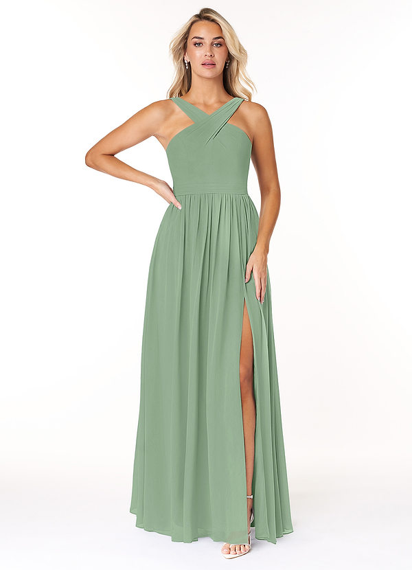 Matcha Azazie Elvira Bridesmaid Dresses | Azazie