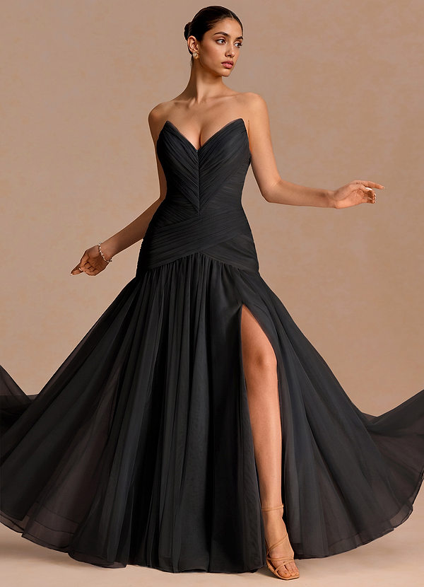 Elspeth Black Maxi Dress image1