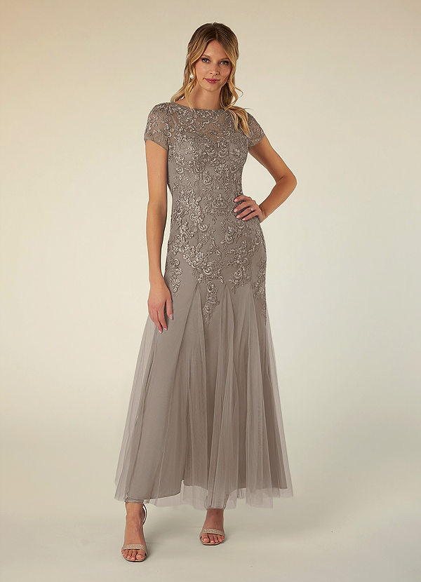 Taupe Laurie Try-on Dress Sample Dress Mother of the Bride Dresses | Azazie
