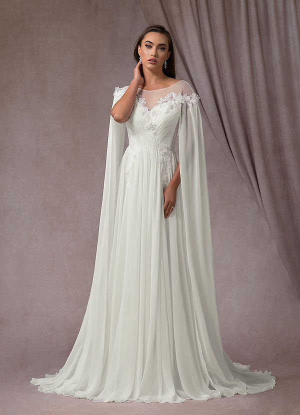 Azazie Linnea Wedding Dress At-home Try On Dresses  image1