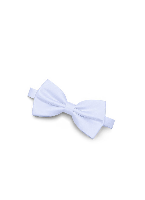 front Matte Satin Pre-Tied Bow Tie