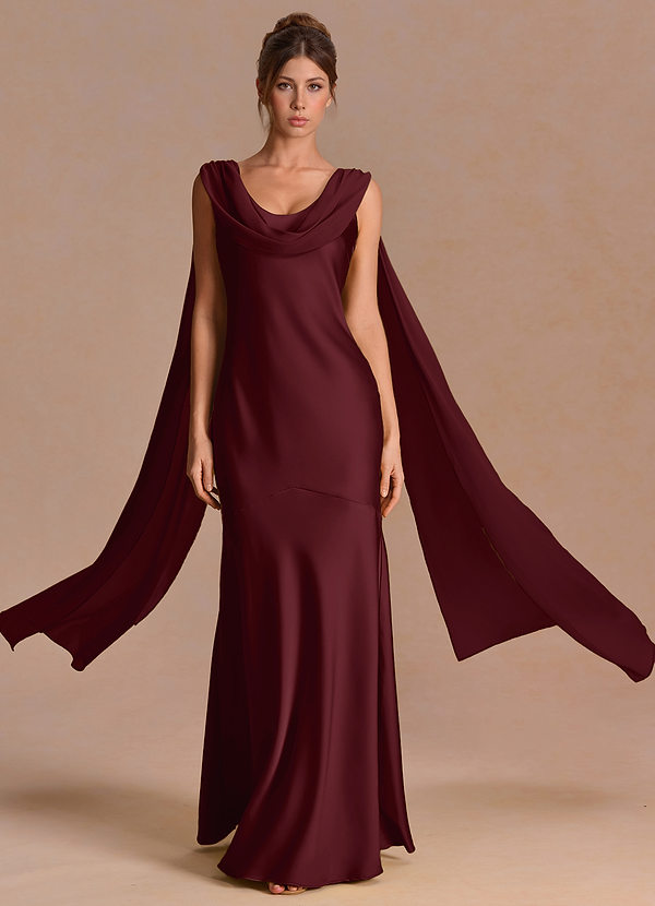 Kleid Gabriella Wein image1