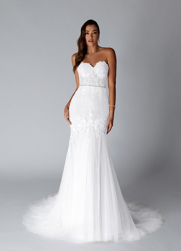 Azazie Delara Wedding Dress Wedding Dresses  image1