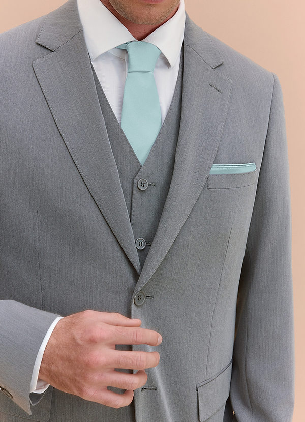 front Matte Satin Pocket Square