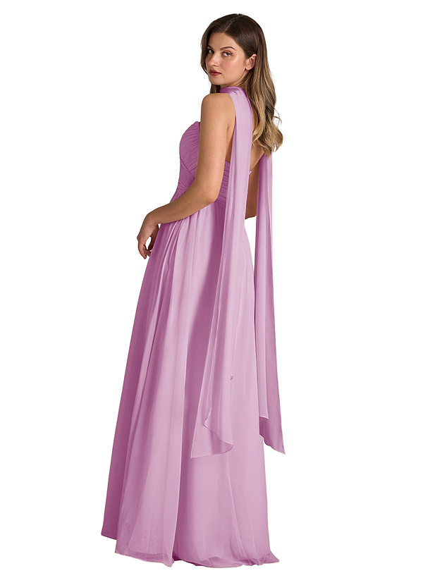 front Azazie Sciarpa in chiffon di colore abbinato