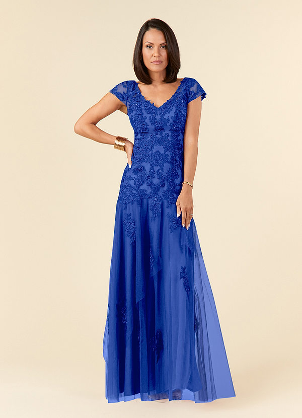 Royal Blue Azazie Romy Mother of the Bride Dress Mother of the Bride ...