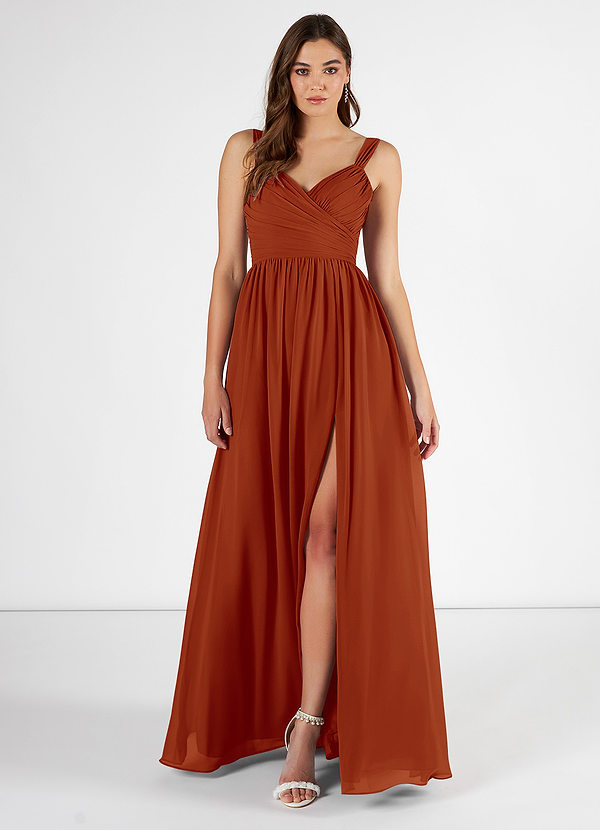Paprika Azazie Aziza Bridesmaid Dresses Azazie
