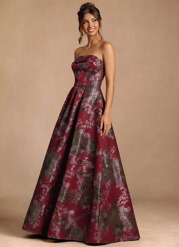 Xamira Merlot Maxi Dress image1