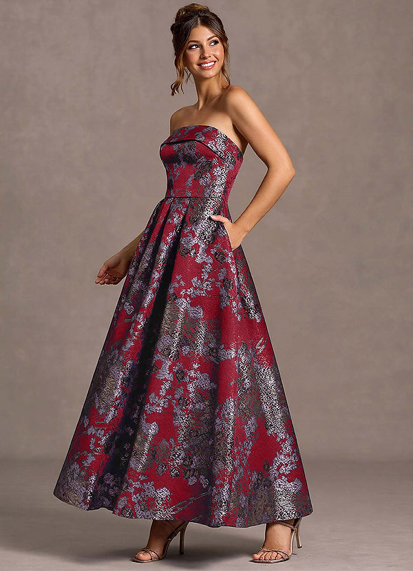 Xamira Merlot Maxi Dress image1