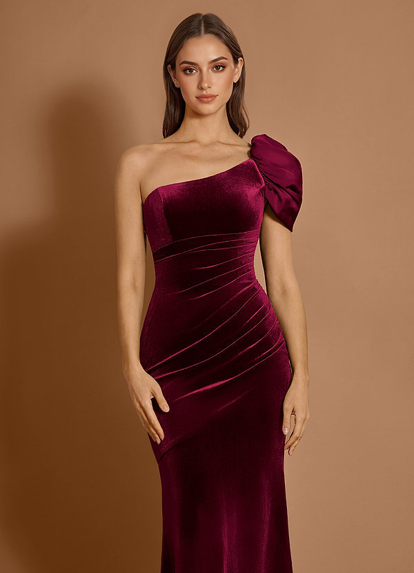 Nerissa Wine Maxi Dress image1
