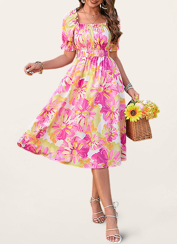 floral birthday dress