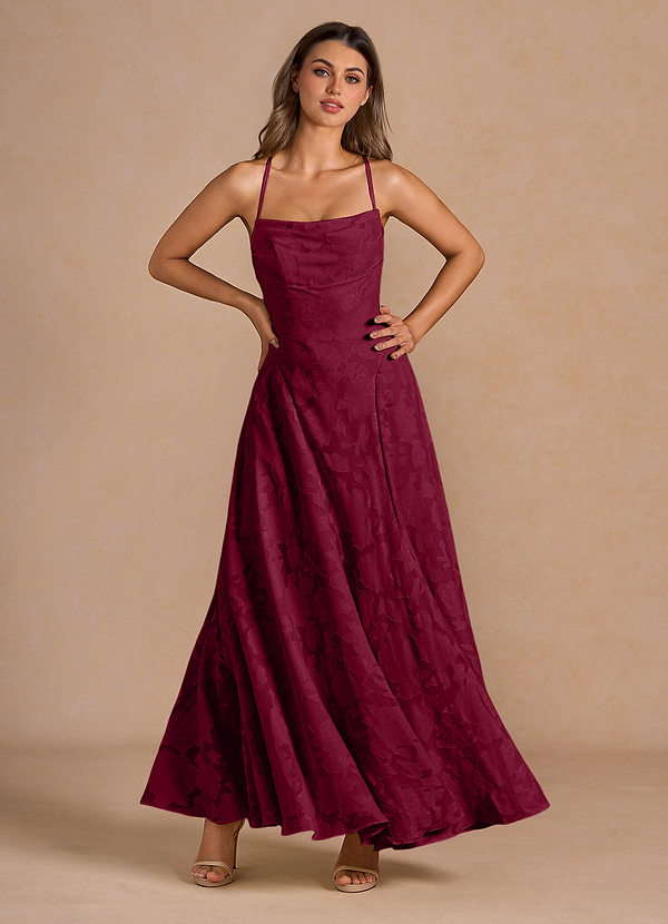 Vestido Merlot Largo Irelia image1