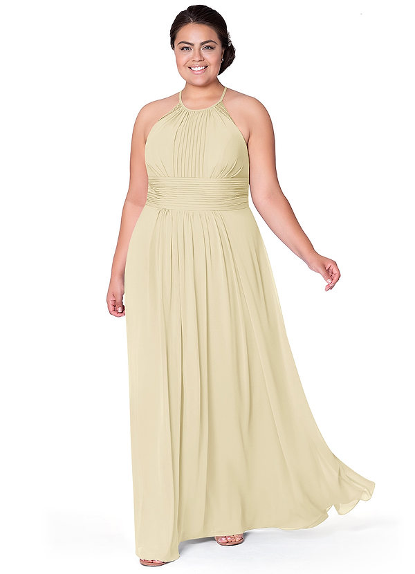 Azazie Regina  Bridesmaid  Dress  Champagne Azazie