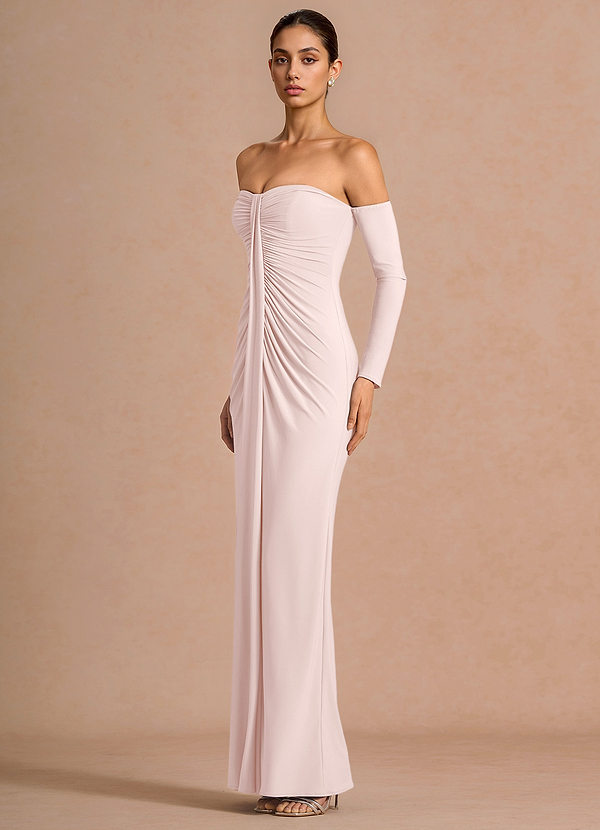 Vestido Rosa Empolvado Largo Harper image1