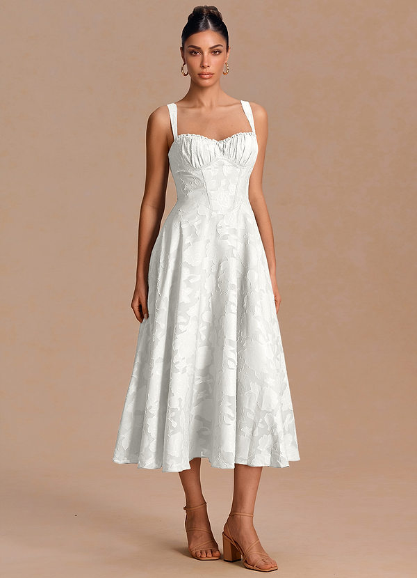 Kleid Sylvie Weiß image1