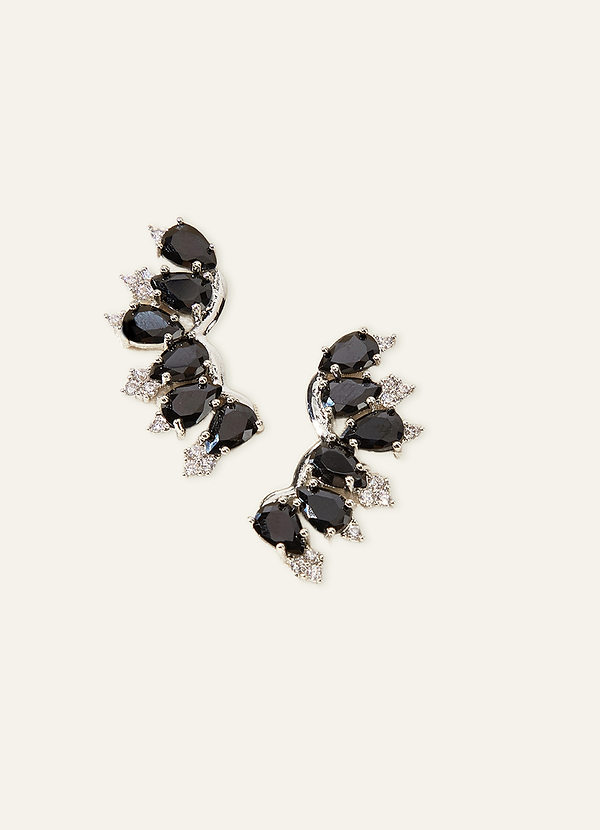 front Colored Crystal Constellation Earrings