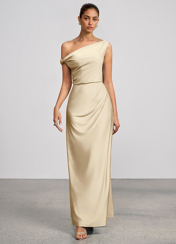 Maxi jurk Elowen Champagne image1