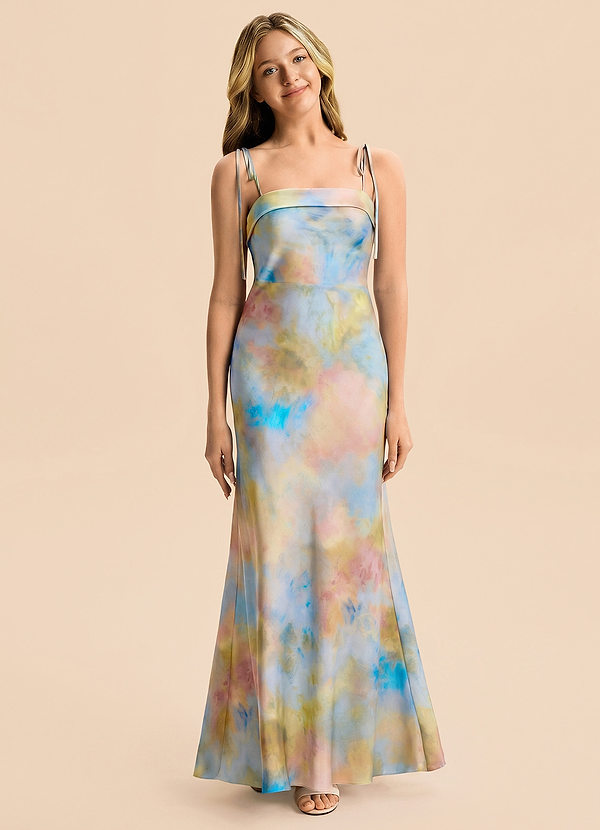 front Azazie Ellie Junior Formal Dress