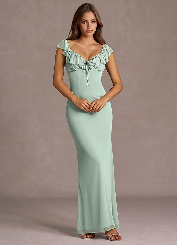Belmore Pistachio Maxi Dress image1