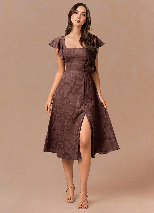 Kleid Talia Mokka Kokos image1