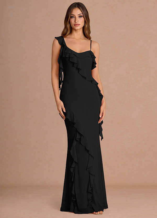 Giselle Black Maxi Dress image1