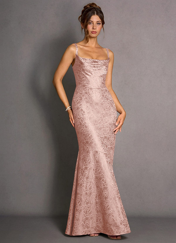 Calantha Light Pink Maxi Dress image1
