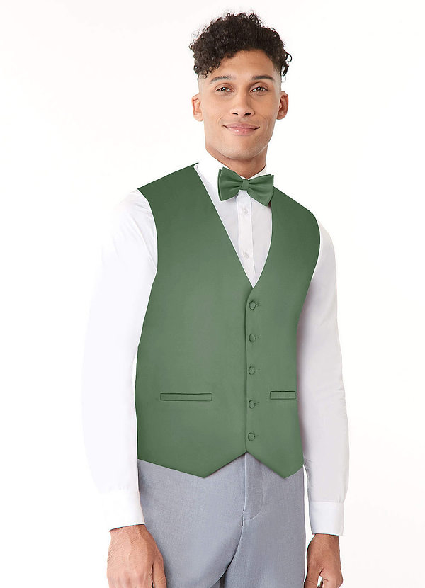front Gilet en satin extensible