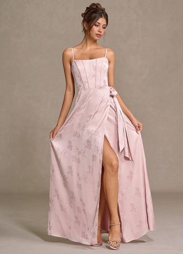 Nebula Soft Pink Maxi Dress image1