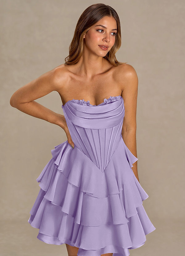 Brinley Lila Mini-jurk image1