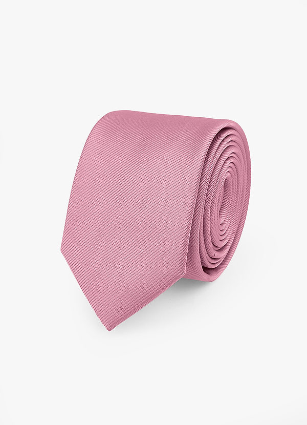 front Jedwabny wąski krawat