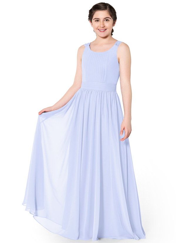 Azazie Tiana JBD Junior Bridesmaid Dress - Lavender | Azazie