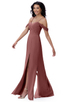AZAZIE Joretta bridesmaid dress in watermelon