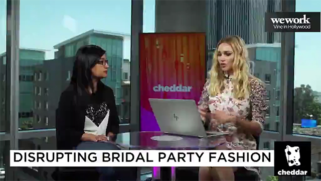 Cheddar TV - Azazie Disrupting Bridal Party Fashion