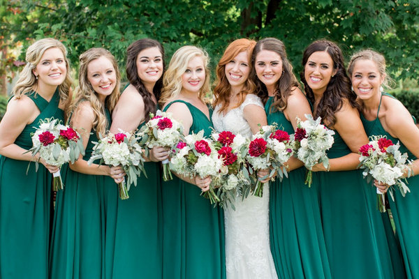 azazie peacock dress