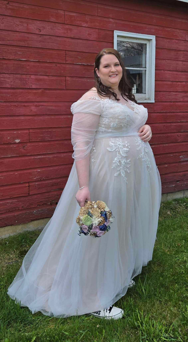 パーティードレス Ashby Strapless Lace-Trim Gown Wedding Dresses & More | Sunday's Bridal | United States 3/18