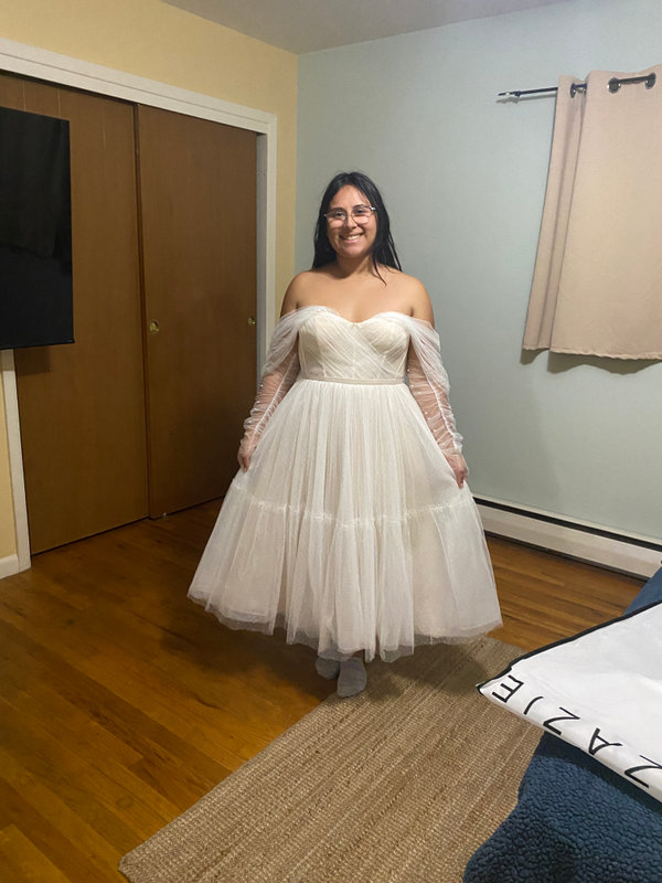 Zxruijing Spaghetti Straps Prom Dresses for Women Tiered