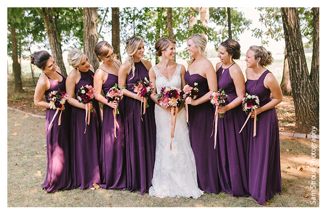 Shop Grape Bridesmaid Dresses